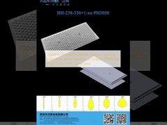 200W / 400W / 600W / 800W لنز روشنایی استادیوم با مقاومت در برابر آب 336pcs 3030LEDs لنز ضد درخشش با قدرت بالا