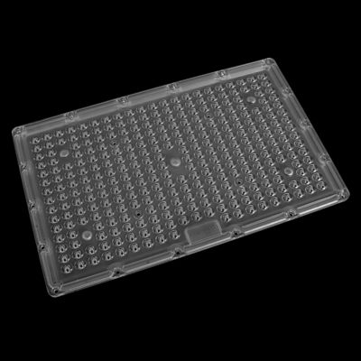 Optical Grade PC LED Street Light Lens 292.2x181.47mm 92% Transmittance