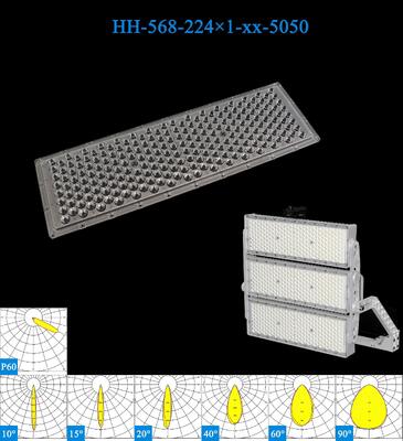 224×1 Stadium LED Lens | 5050 Chips | Multi-Angle 10°–90° | Polarizing 60° | Waterproof & Low-Glare Design